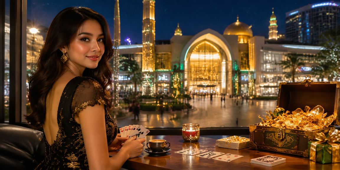 Permainan rummy bergaya tradisional dalam suasana Hari Raya di Selangor